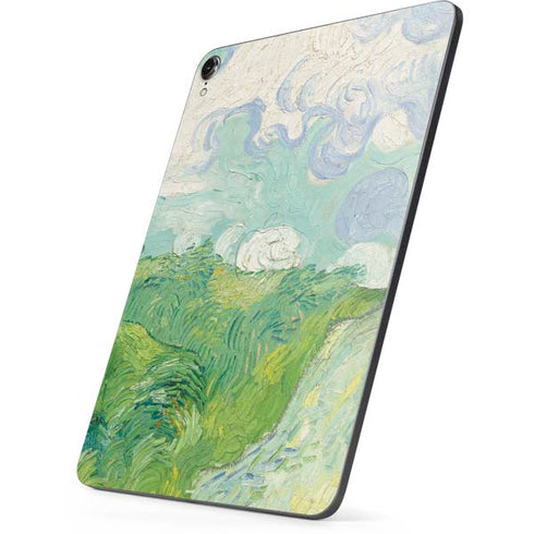 Green Wheat Fields by Vincent van Gogh Apple iPad Pro Skin