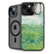 Green Wheat Fields by Vincent van Gogh iPhone 15 Kickstand Case