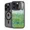 Green Wheat Fields by Vincent van Gogh iPhone 15 Pro Kickstand Case