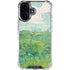 Green Wheat Fields by Vincent van Gogh iPhone 16 Plus Clear Case