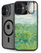 Green Wheat Fields by Vincent van Gogh iPhone 16 Plus Kickstand Case