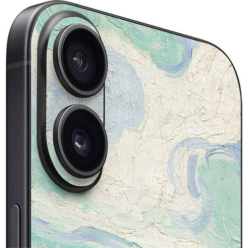 Green Wheat Fields by Vincent van Gogh iPhone 16 Plus Skin