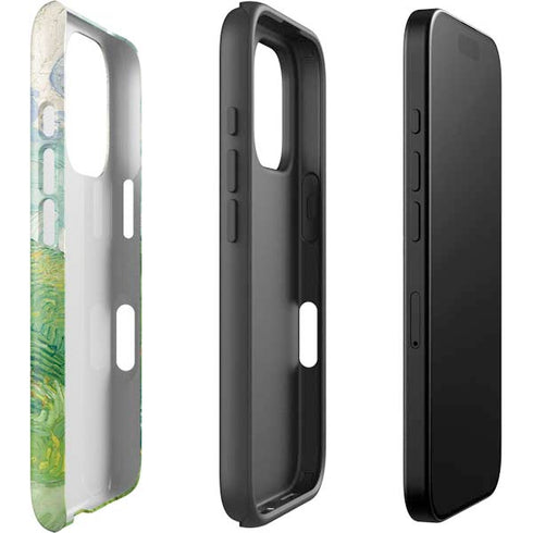 Green Wheat Fields by Vincent van Gogh iPhone 16 Pro Impact Case