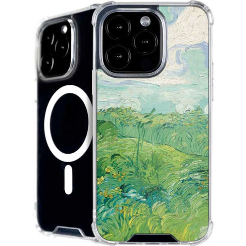 Green Wheat Fields by Vincent van Gogh iPhone 16 Pro Max MagSafe Case