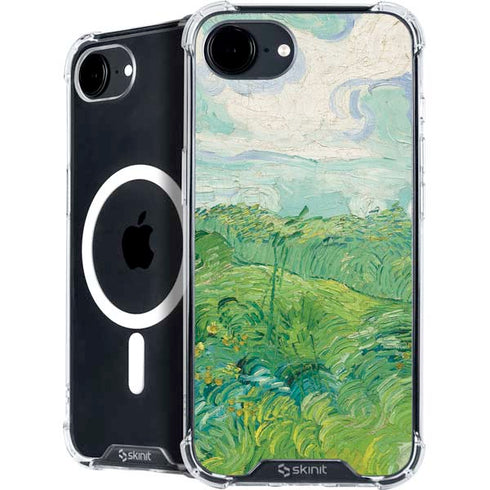 Green Wheat Fields by Vincent van Gogh iPhone 16e MagSafe Case