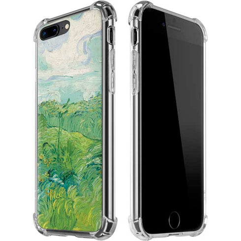 Green Wheat Fields by Vincent van Gogh iPhone Cases
