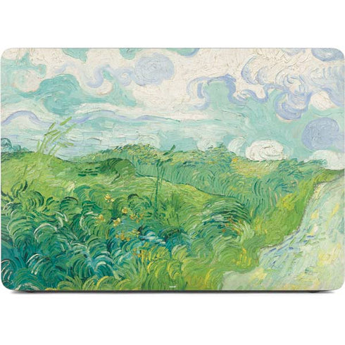 Green Wheat Fields by Vincent van Gogh Apple MacBook Air Skin