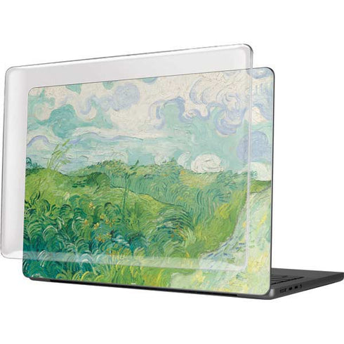 Green Wheat Fields by Vincent van Gogh MacBook Pro 14in (2021-24) Case plus Skin