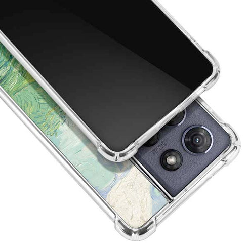 Green Wheat Fields by Vincent van Gogh Moto G Power 5G (2025) Clear Case
