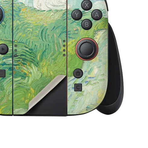Green Wheat Fields by Vincent van Gogh Nintendo Switch 2 (2025) Joy-Con Controller Skin
