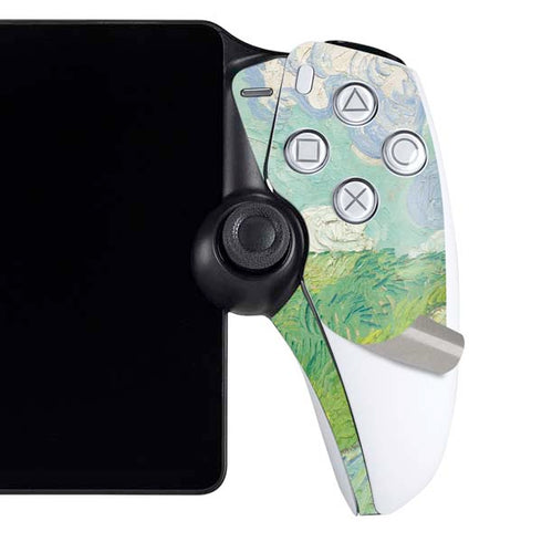 Green Wheat Fields by Vincent van Gogh PlayStation Portal Remote Player Skin