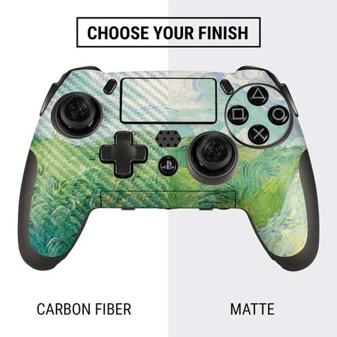 Green Wheat Fields by Vincent van Gogh PlayStation Scuf Vantage 2 Controller Skin