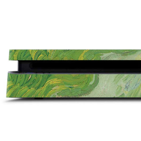 Green Wheat Fields by Vincent van Gogh PS4 Slim Skin