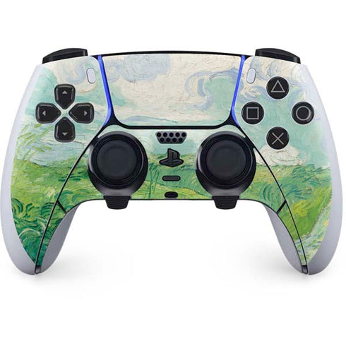 Green Wheat Fields by Vincent van Gogh PlayStation PS5 Skins