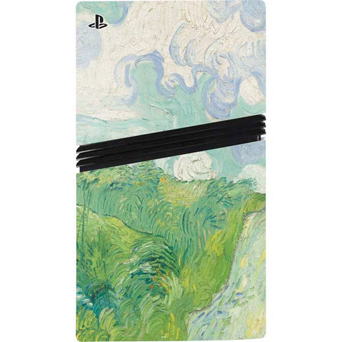 Green Wheat Fields by Vincent van Gogh PS5 Pro Bundle Skin