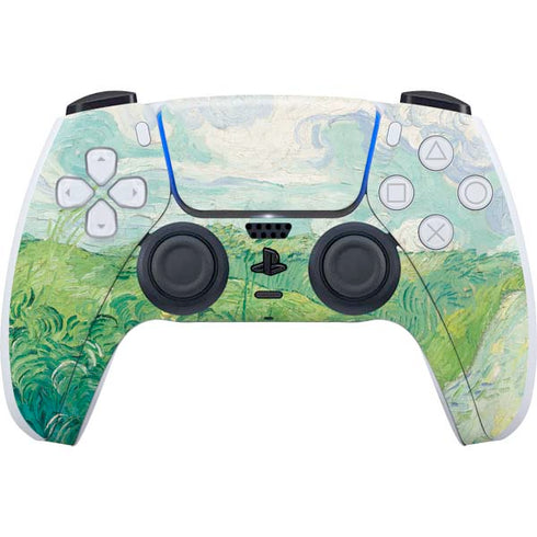 Green Wheat Fields by Vincent van Gogh PlayStation PS5 Skins