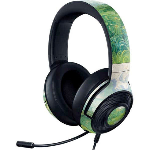 Green Wheat Fields by Vincent van Gogh Razer Kraken X Skin