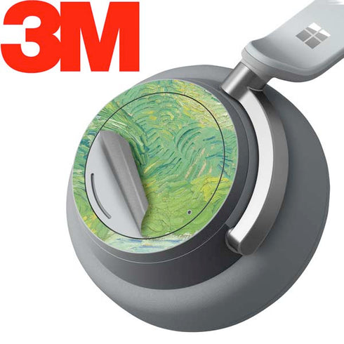 Green Wheat Fields by Vincent van Gogh Surface Headphones Skin