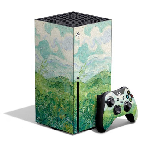 Green Wheat Fields by Vincent van Gogh Xbox Series X Skins
