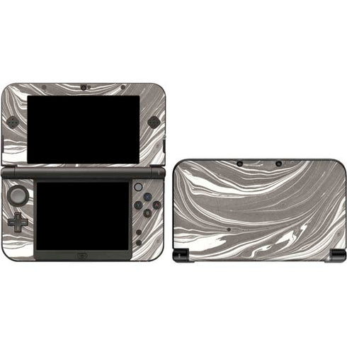 Grey Marble 3DS XL 2015 Skin