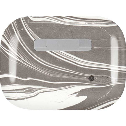 Grey Marble AirPods Skins