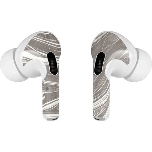 Grey Marble AirPods Skins