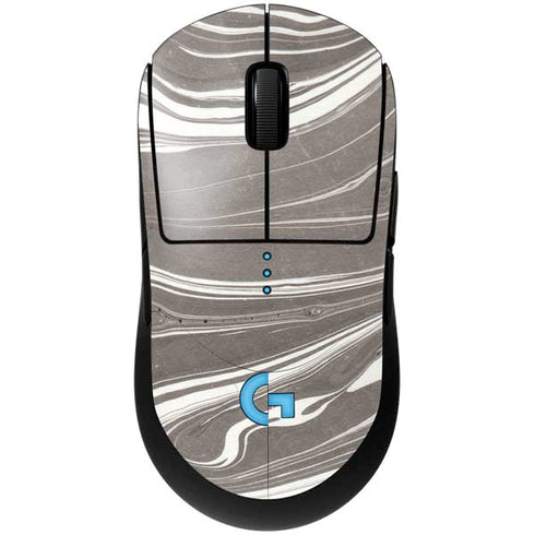 Grey Marble G Pro Wireless Gaming Mouse Skin