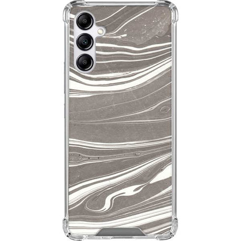Grey Marble Gabb Phone 4 Clear Case
