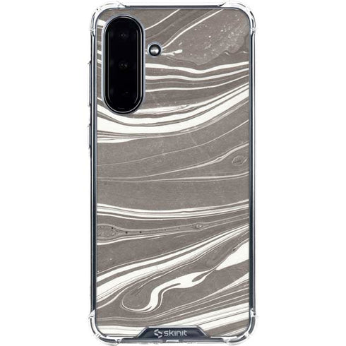 Grey Marble Galaxy A36 5G Clear Case