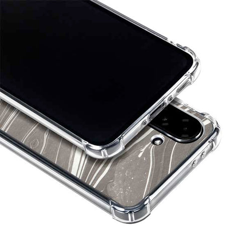 Grey Marble Galaxy A36 5G Clear Case