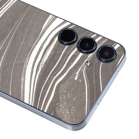 Grey Marble Galaxy A55 5G Skin