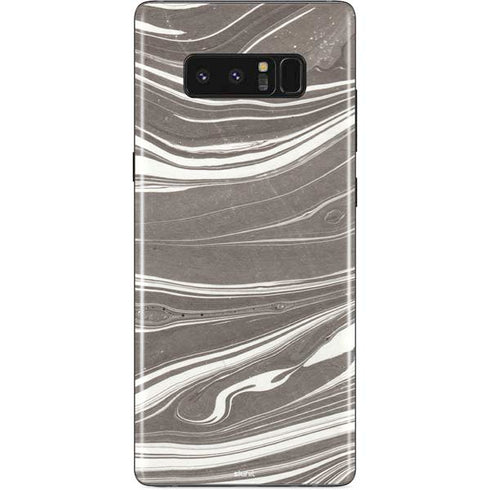 Grey Marble Galaxy Note 8 Skin