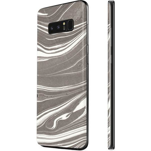 Grey Marble Galaxy Note 8 Skin