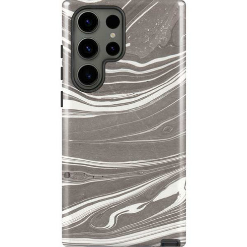 Grey Marble Galaxy S23 Ultra Pro Case