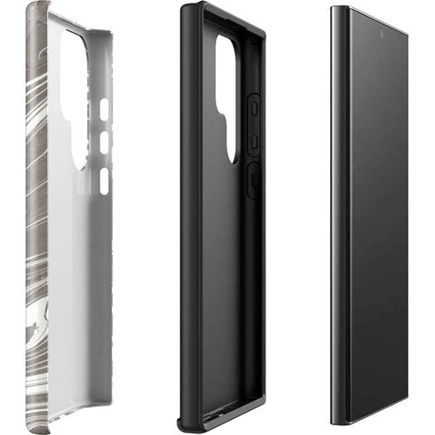 Grey Marble Galaxy S23 Ultra Pro Case