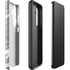 Grey Marble Galaxy S25 Impact Case