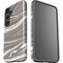 Grey Marble Galaxy S25 Impact Case