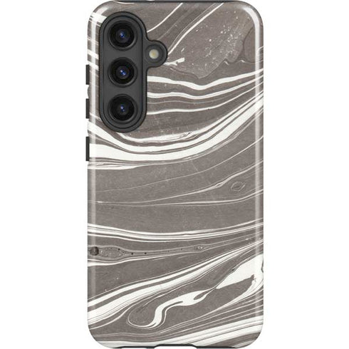 Grey Marble Galaxy S25 Plus Impact Case