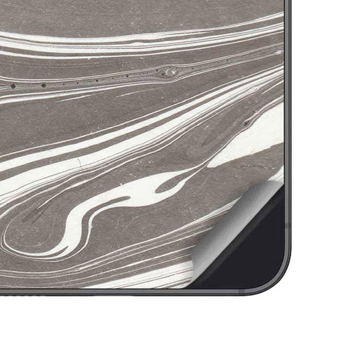 Grey Marble Galaxy S25 Plus Skin