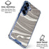Grey Marble Galaxy S25 Clear Case