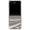 Grey Marble Galaxy Z Flip6 Clear Case