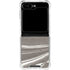 Grey Marble Galaxy Z Flip6 Clear Case