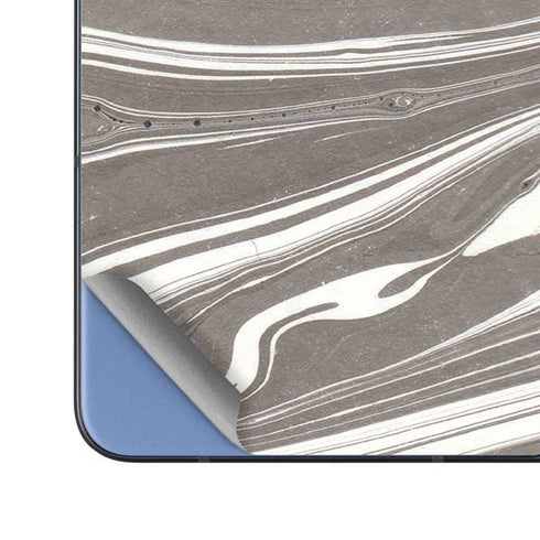 Grey Marble Galaxy Z Fold5 5G Skin