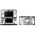Grey Marble Ink Nintendo Skins