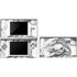 Grey Marble Ink Nintendo Skins