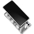 Grey Marble Ink Gabb Phone 4 Clear Case