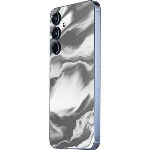 Grey Marble Ink Galaxy A35 5G Skin