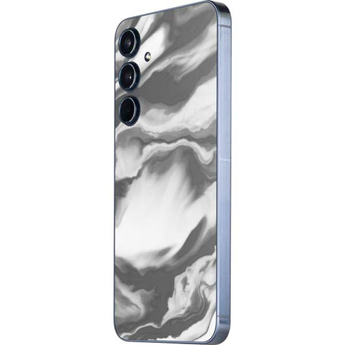 Grey Marble Ink Galaxy A55 5G Skin