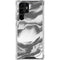 Grey Marble Ink Galaxy S23 Ultra Clear Case