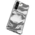 Grey Marble Ink Galaxy S24 FE Clear Case